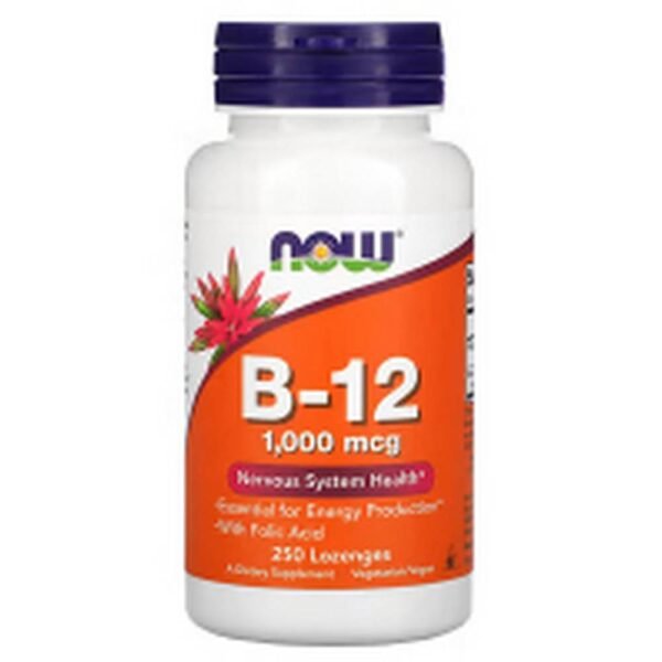 Fatigue and Low Energy - NOW Foods, B-12, 1,000 mcg,