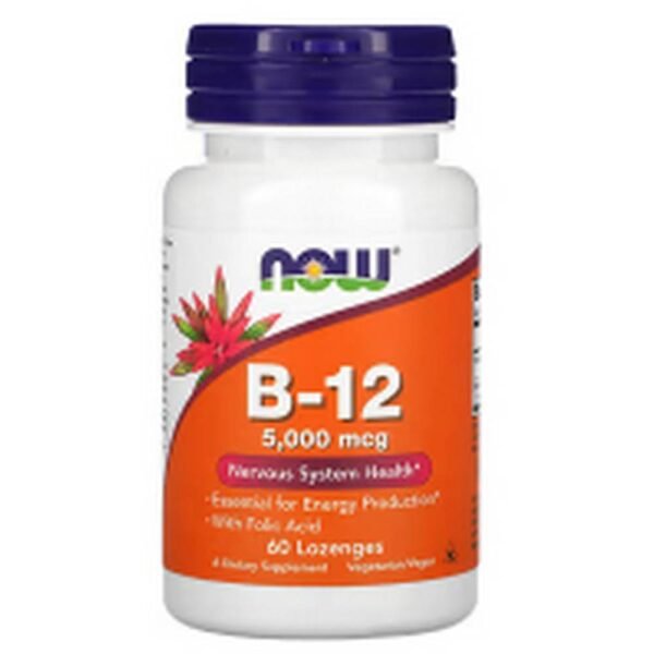 Fatigue and Low Energy - NOW Foods, B-12, 5,000 mcg,