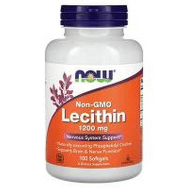 Здоровье мозга-NOW Foods, Non-GMO Lecithin,