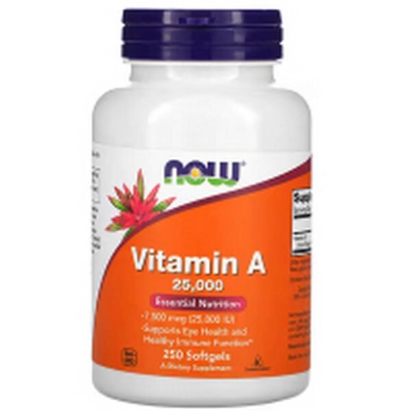 Immune Support -NOW Foods, Vitamin A 25,000 IU,