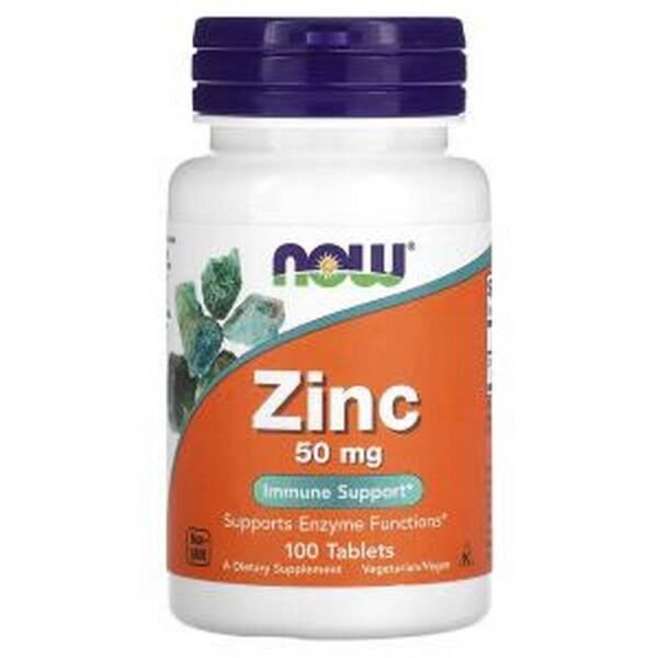 Soutien du système immunitaire-NOW Foods, Zinc, 50 mg,