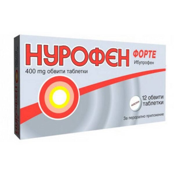 Mal de tête - Reckitt Benckiser NUROFEN FORTE relieves pain tablets 400mg,