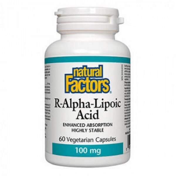 Oxidative stress - Source Naturals ALPHA-LIPOIC ACID R-form vegetarian caps. 100mg,
