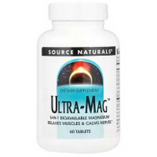 Magnesium Deficiency -Source Naturals, Ultra-Mag™,