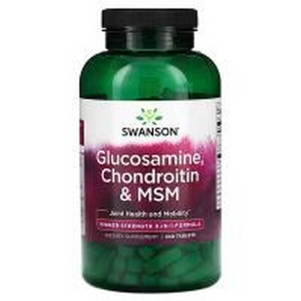 Enfermedades articulares-Swanson Glucosamine Chondroitin & MSM,