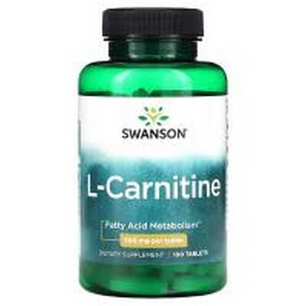 Quema de grasa - Swanson L-Carnitine 500 mg,