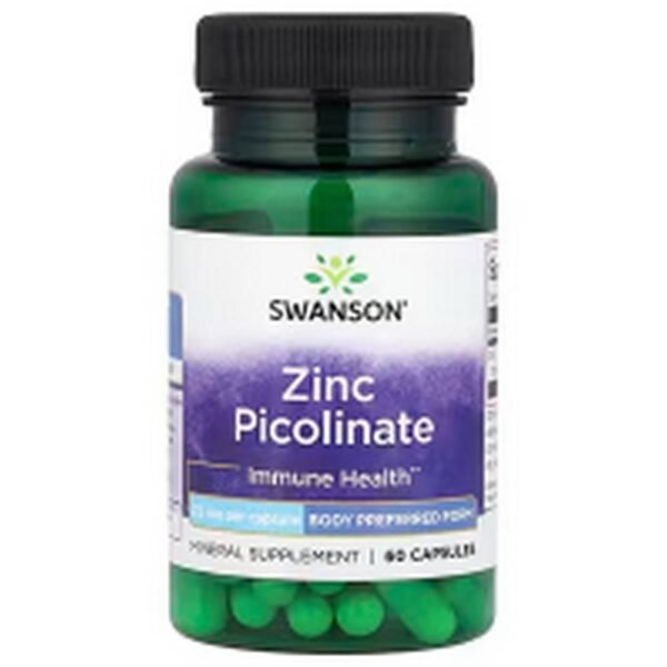 Soutien du système immunitaire-Swanson, Zinc Picolinate, 22 mg,