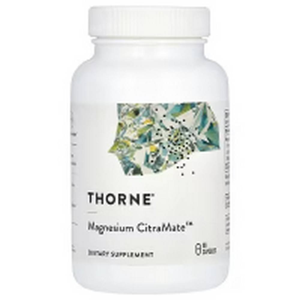 thorne magnesium citramate 135 mg 90 thorne citramate de magnesio 135 mg 90 Deficiencia de magnesio -Thorne, Magnesium CitraMate, 135 mg,