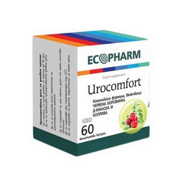 Helps prevent urinary tract infections (UTIs)-UROCOMFORT caps,60,