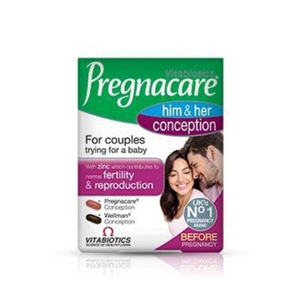 Características – VITABIOTICS PREGNACARE Concepto concepción para dos,60,_x000D_