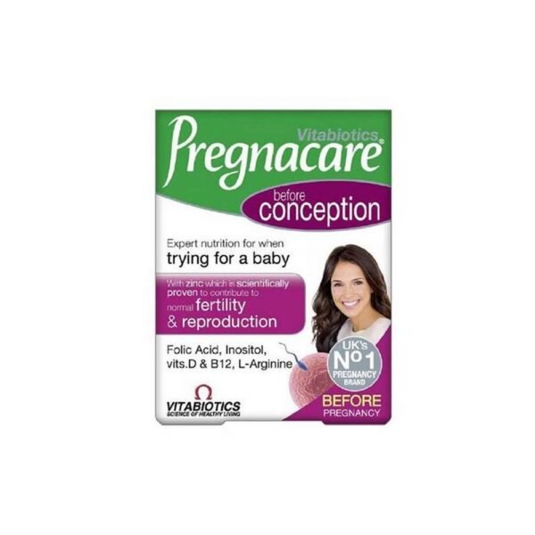 Apoya la fertilidad-VITABIOTICS PREGNACARE concepción para mujeres,30,_x000D_