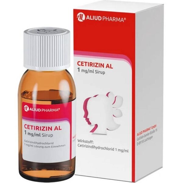Aliud Cetirizin AL 1 75mg противоаллергическое средство. Купирование симптомов со стороны носа и глаз при сезонном и круглогодичном аллергическом рините,