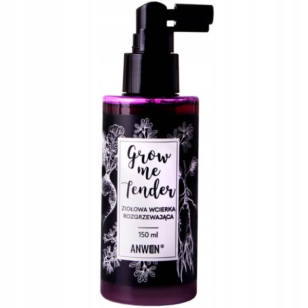 Anwen herbal for hair loss strengths 150 ml stimule la croissance des mèches de cheveux, rend la coiffure plus épaisse et les cheveux sensiblement plus forts.
