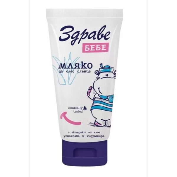 Apaiser la peau après les coups de soleil – Aroma Zdrave Baby Sun Milk After Sun,
