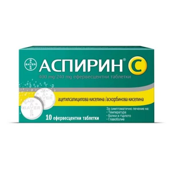 Обезболивание – Bayer Aspirin C,