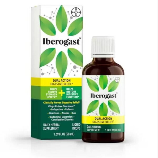 Exacerbation of functional digestive disorders – Bayer Iberogast Drops,