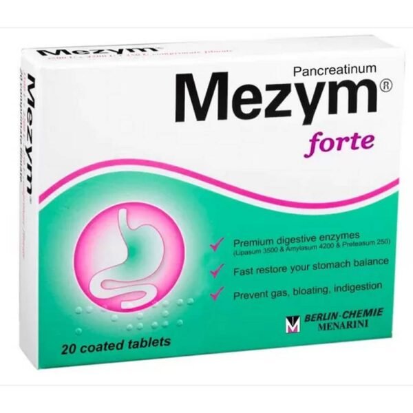 Digestive disorders – Berlin Chemie Mezym Forte,