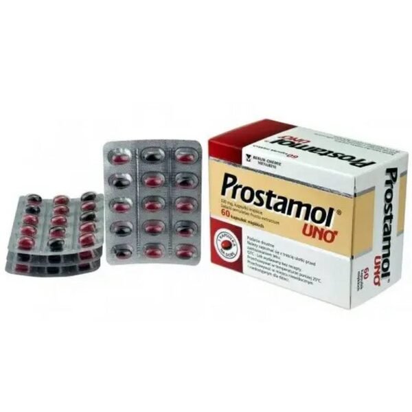 Supports prostate health and urinary system function — Berlin Chemie Prostamol Uno 320 mg,