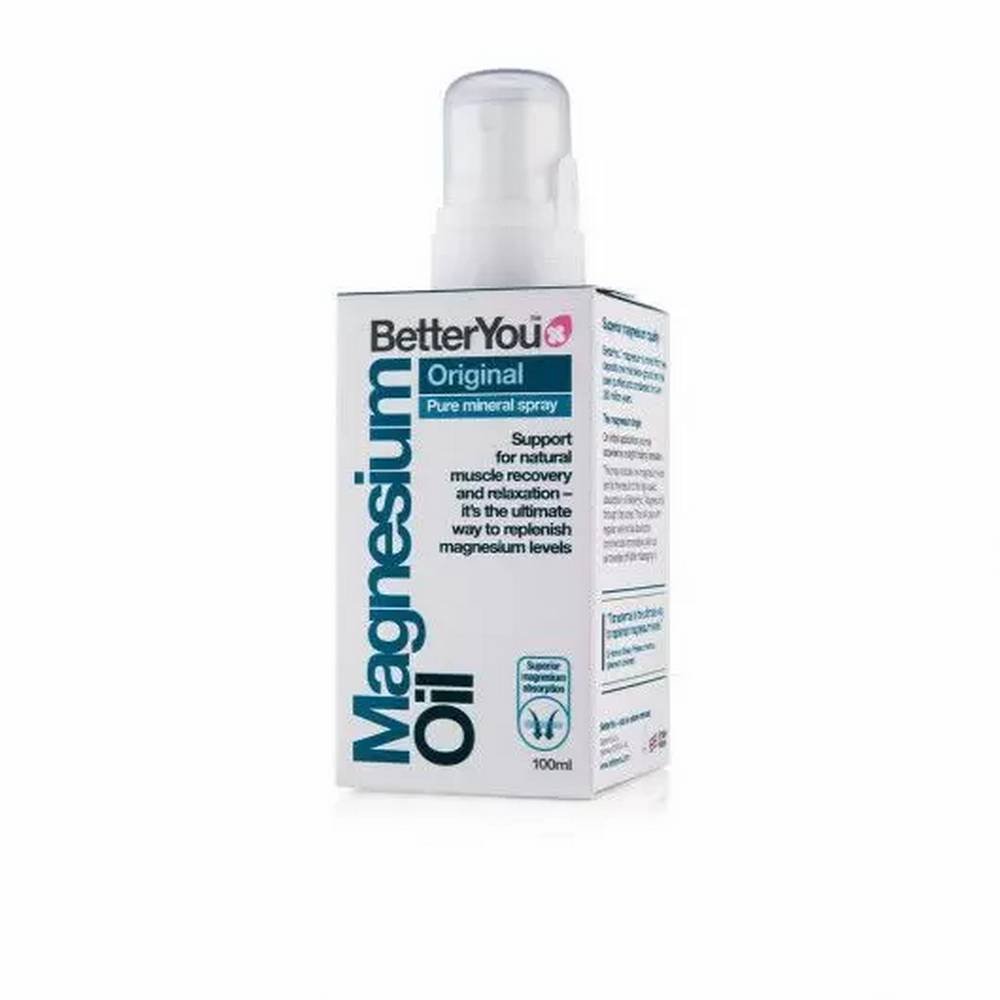 betteryou magnesium oil original100ml Relief from muscle pain and cramps – BetterYou Magnesium Oil Original,