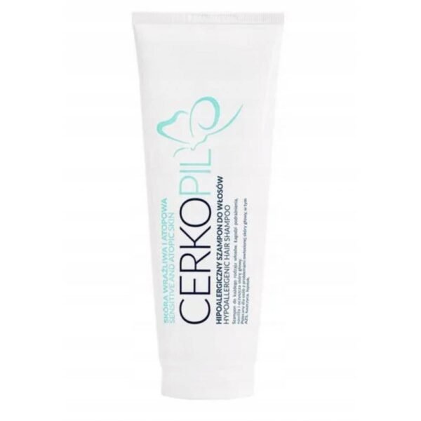 CERKOPIL Hypoallergenic for hair 250ml for all types of hair, individually recommended for people problems with women's hair, how to improve, how to handle and write sensual women's hair and hair.
