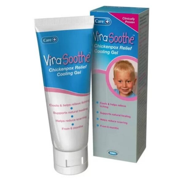 Soulagement de la douleur et réduction des démangeaisons dans la varicelle - Ceumed ViraSoothe Chickenpox Relief Cooling Gel,