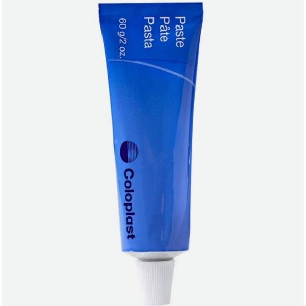 COLOPLAST protective and soothing for stomas 60 gr fills folds and scars, creating a strong seal between the stoma and the device and reducing leakage.