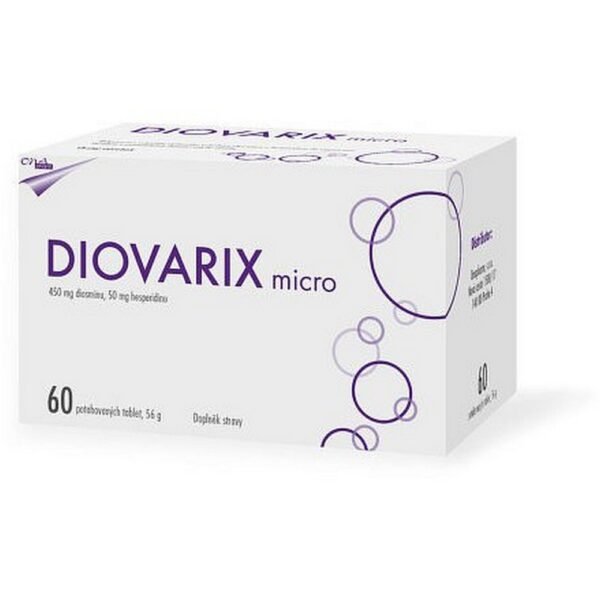 Diovarix Micro is a dietary supplement aimed at supporting healthy blood pressure and overall cardiovascular function. It typically contains ingredients that promote vascular health and circulation.
