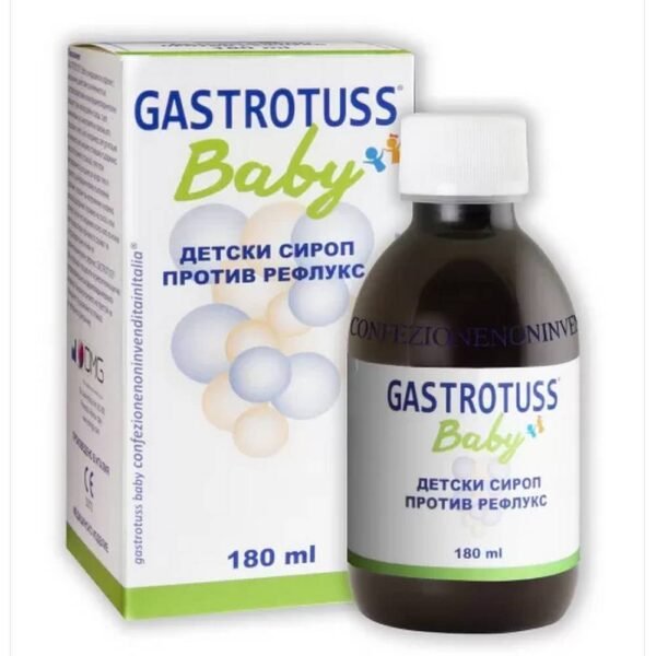Gastritis and dyspepsia flare-ups in children – DMG Gastrotuss Baby Syrup,
