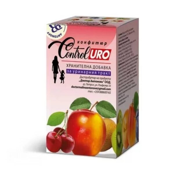 Support for urinary tract health – Doctor Antonoff Control Uro Refreshing Cranberry Jam,