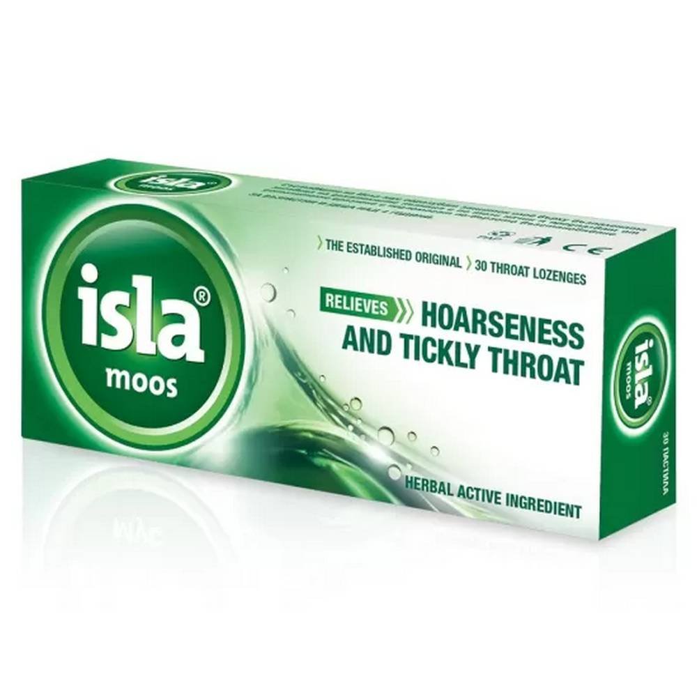 engelhard isla lozenges moos 30 Apoyo en enfermedades de las vías respiratorias - Engelhard Isla,