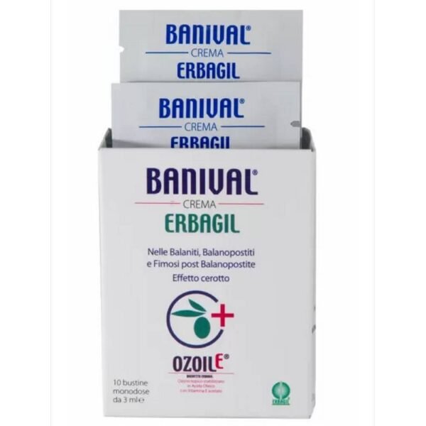 Успокаивает и смягчает кожу — Erbagil Banival Cream,
