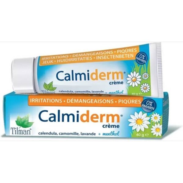 Soothes and moisturizes irritated skin - Ewopharma Calmiderm Cream,