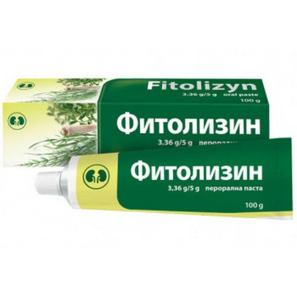Kidney stones and nephrolithiasis – FITOLIZYN for kidney stones and urinary infections oral paste 3.6g/5g,