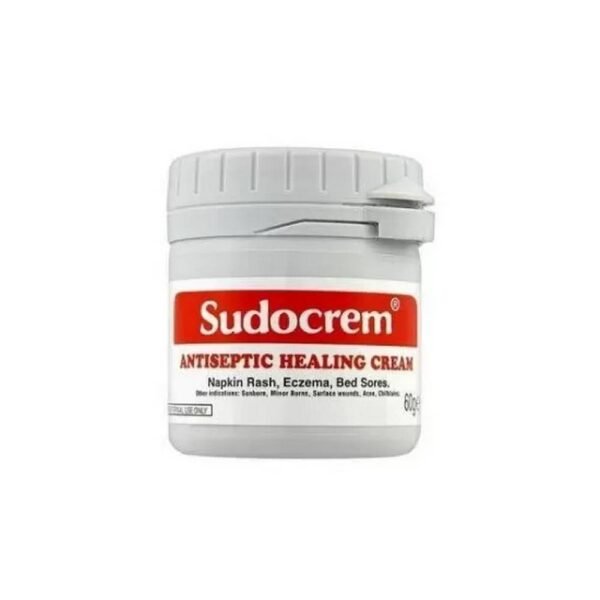 Aceleración de la cicatrización de cortes, quemaduras y abrasiones menores - Teva Sudocrem Antiseptic Healing Cream,