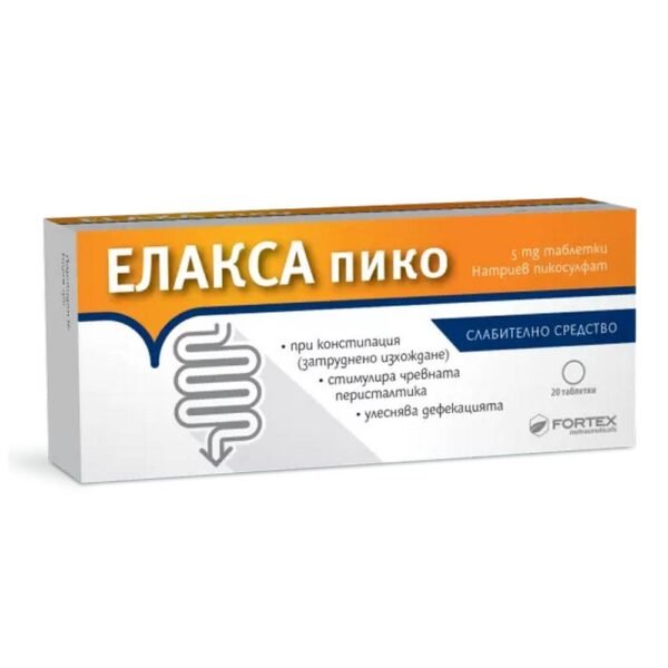 Constipation – Fortex Elaxa Pico Laxative,