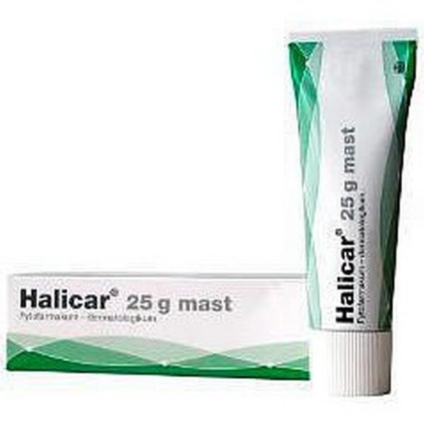 Halikar Ointment 25g es un producto tópico que se usa para tratar afecciones de la piel como inflamación, eccema y dermatitis . Tiene propiedades antisépticas y antiinflamatorias, ayudando a reducir el picor y el enrojecimiento.