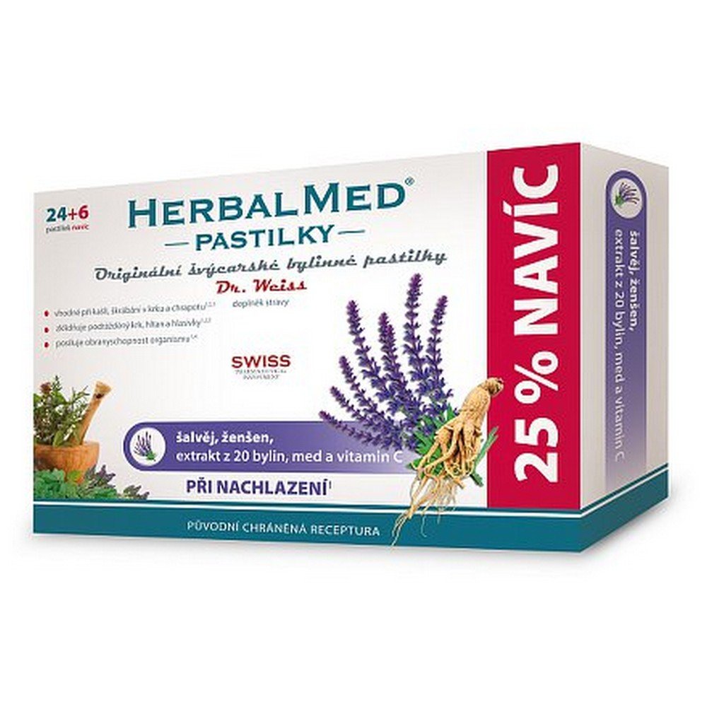herbalmed drweiss sageginseng vitc lozenges 246 Une pastille naturelle combinant sauge, ginseng et vitamine C pour favoriser la santé de la gorge, renforcer l'immunité et fournir de l'énergie. Idéal pour apaiser la gorge et maintenir le bien-être général.