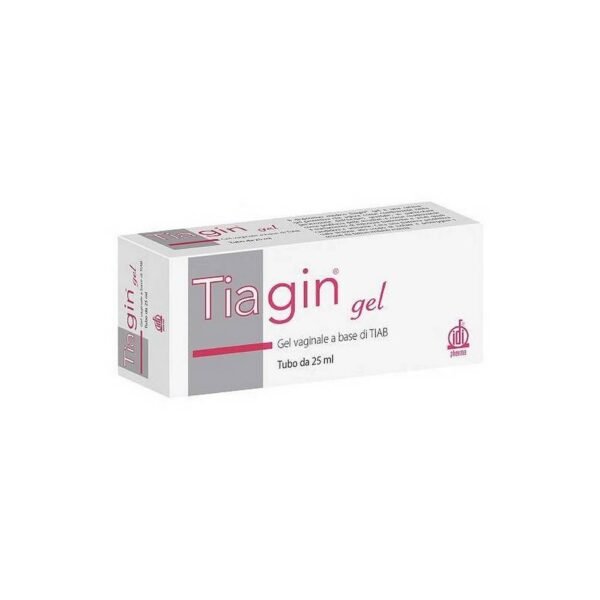 IDI FARMACEUTICI Tiagin Gel 25 Ml - Dispositivo médico para aplicación vulvar es útil para infecciones posparto, bacterianas y fúngicas, así como para candidiasis y verrugas, ayuda a calmar los síntomas y proteger la mucosa vaginal, ayudando a restablecer las condiciones fisiológicas normales.