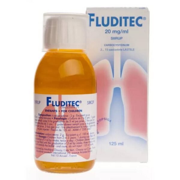 Облегчение симптомов кашля - Innotech Fluditec Syrup,