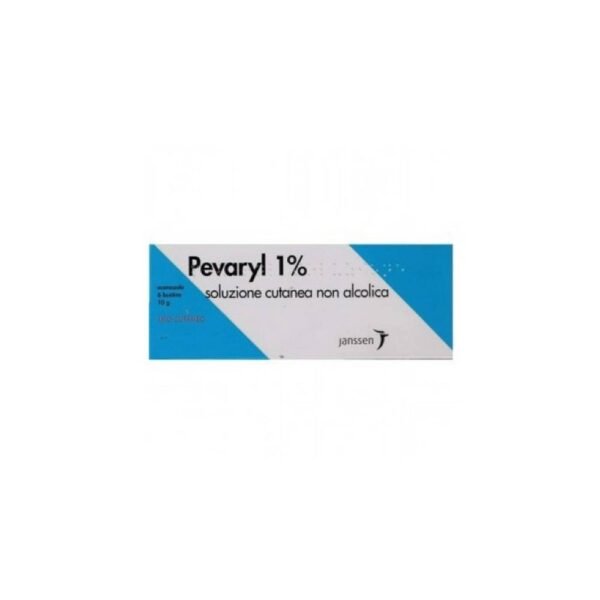 JANSSEN-CILAG Pevaryl - Non-alcoholic cutaneous solution 6 10 g antifungal agent for topical use, imidazole and triazole derivatives, indicated in the treatment of mycoses of the skin caused by dermatophytes, yeast and mold fungi.