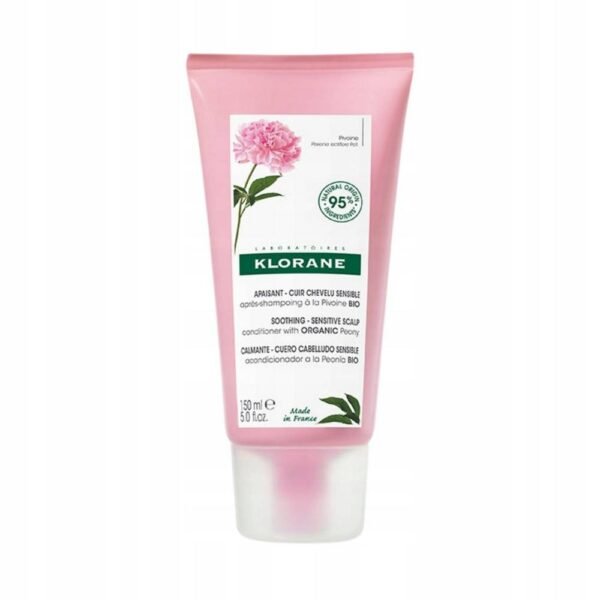KLORANE con peonía orgánica 150 ml nutre, relaja, calma, convirtiendo un ritual diario en un momento de lujo y alivio.