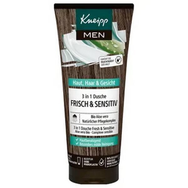 gel de ducha con fórmula de cuidado a base de hierbas