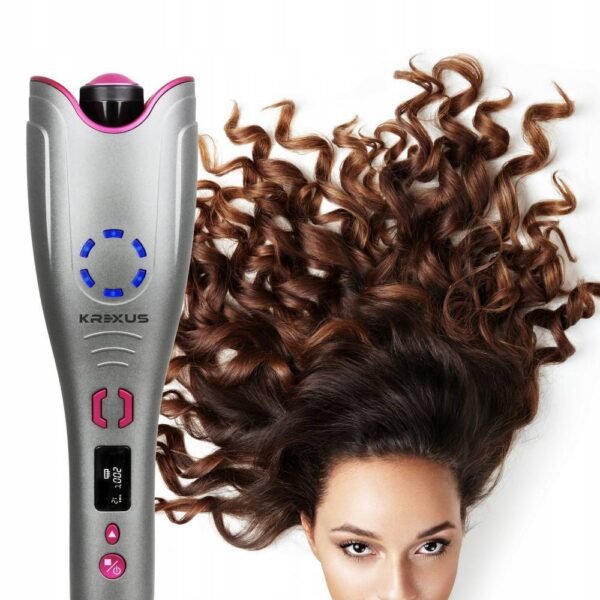 Krexus EX9179 Hair Curler Automatic Ceramic Curl LCD will help you quickly and easily create perfect professional curls with minimal effort, providing very fast heating, as well as constant and safe heat distribution throughout the curling process.
