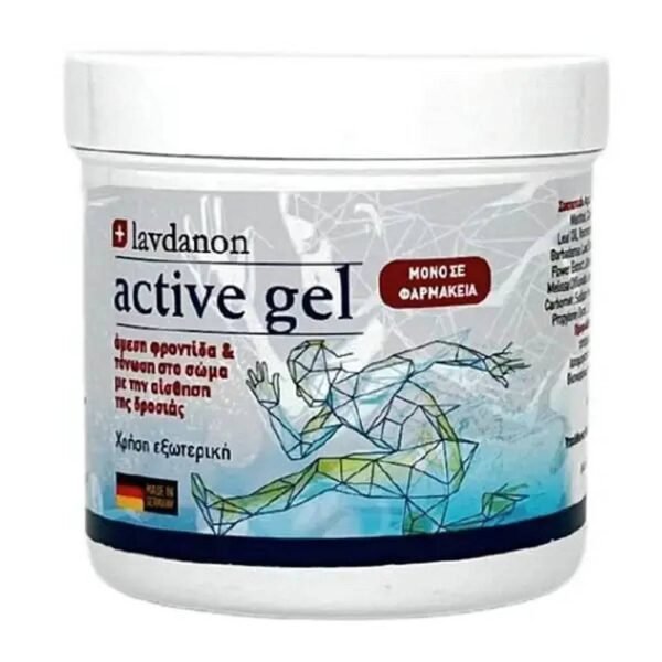 Relieves pain in inflammation – Lavdanon Active Gel for Cryotherapy.
