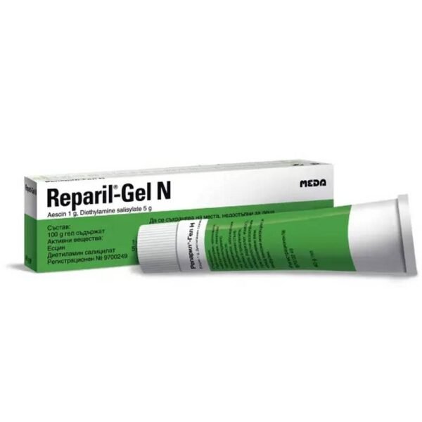 Reducción de la hinchazón y la inflamación por lesiones y moretones - Madaus Reparil-Gel N