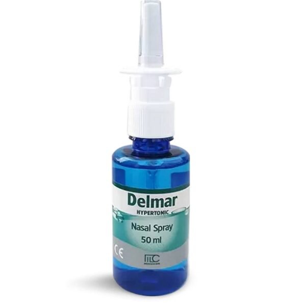 Aggravation of allergic rhinitis symptoms - Medochemie Delmar Nasal Spray, 50ml,