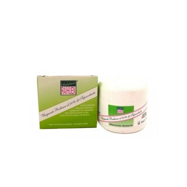 NATUR FARMA Raihuen 50 ml ointment, which has a beneficial effect, stimulating cellular trophism and tissue regeneration processes.