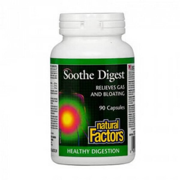 Trastornos digestivos - NATURAL FACTORS GOOD DIGESTION caps,