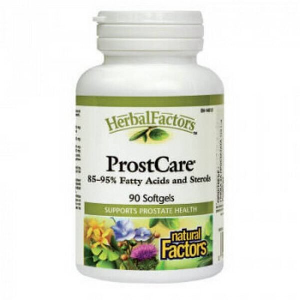 Prostate health support – Natural Factors PROSTCARE Prostate Care softgel caps,
