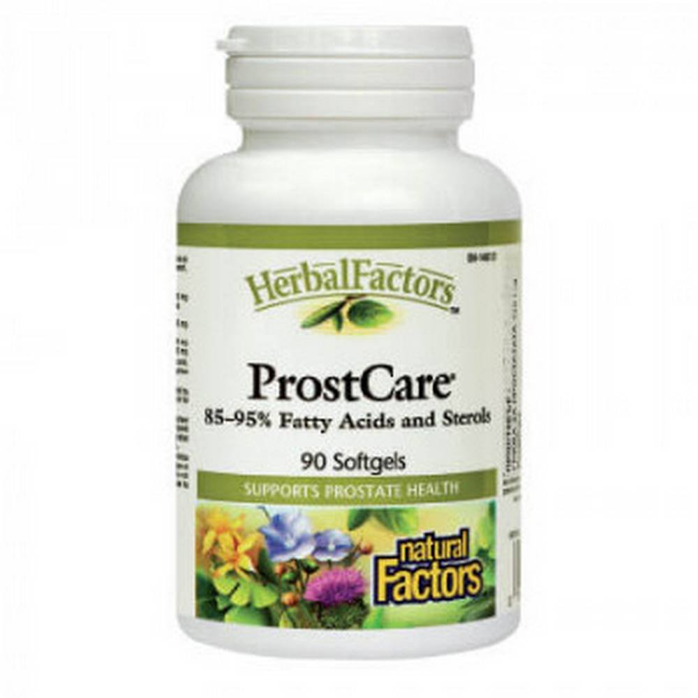 natural factors prostcare prostate care softgel caps90 Prostate health support – Natural Factors PROSTCARE Prostate Care softgel caps,